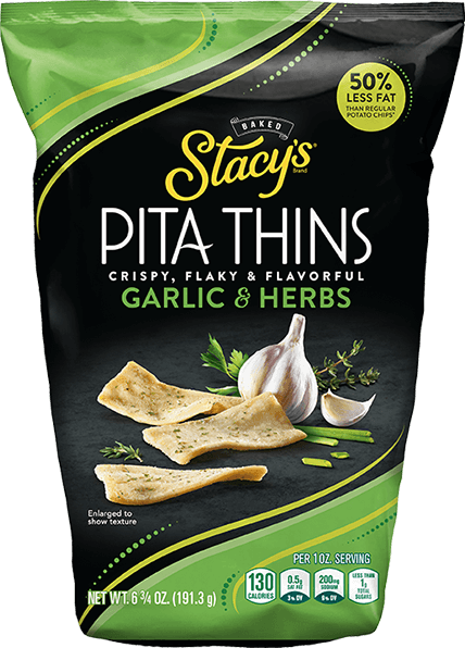 Bag of Stacy's® Garlic & Herbs Pita Thins 