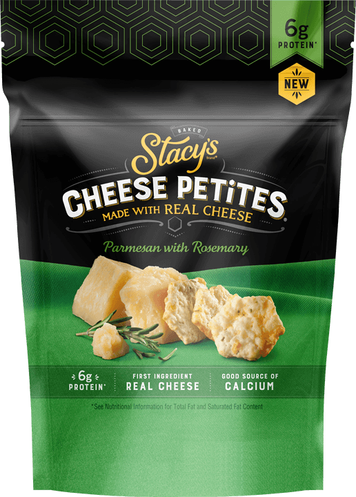 Bag of Stacy's® Cheese Petites® Parmesan with Rosemary 